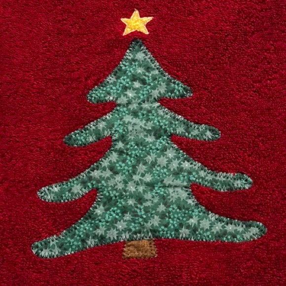 Lot/3 𝑯𝒂𝒏𝒅𝒎𝒂𝒅𝒆 Holiday Christmas Hand Towels 🎁 - Picture 14 of 16